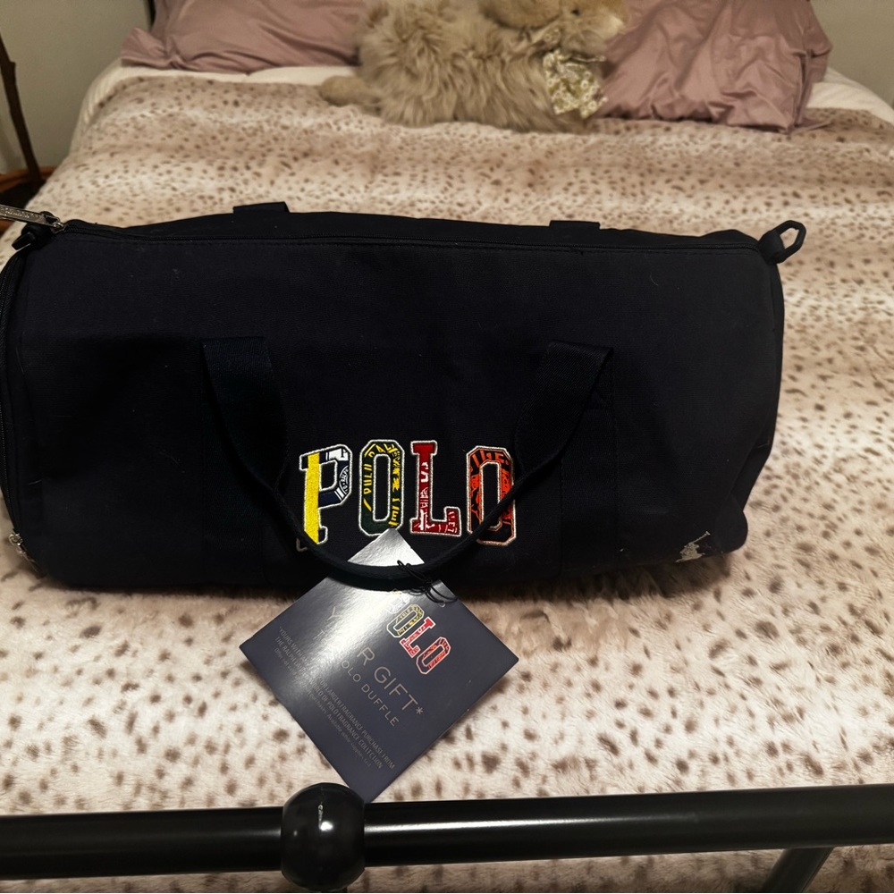 Polo by Ralph Lauren Navy Duffel Bag